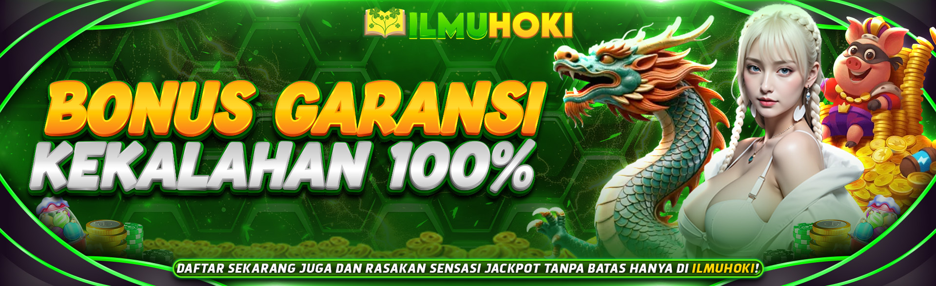 BONUS GARANSI KEKALAHAN 100%